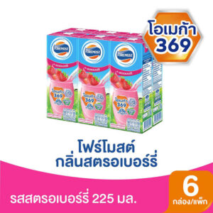 โฟร์โมสต์นมยูเอชทีกลิ่นสตรอเบอร์รี่ 225มล. แพค 6 - Image 5